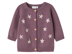 Name It arctic dusk blomster strik cardigan